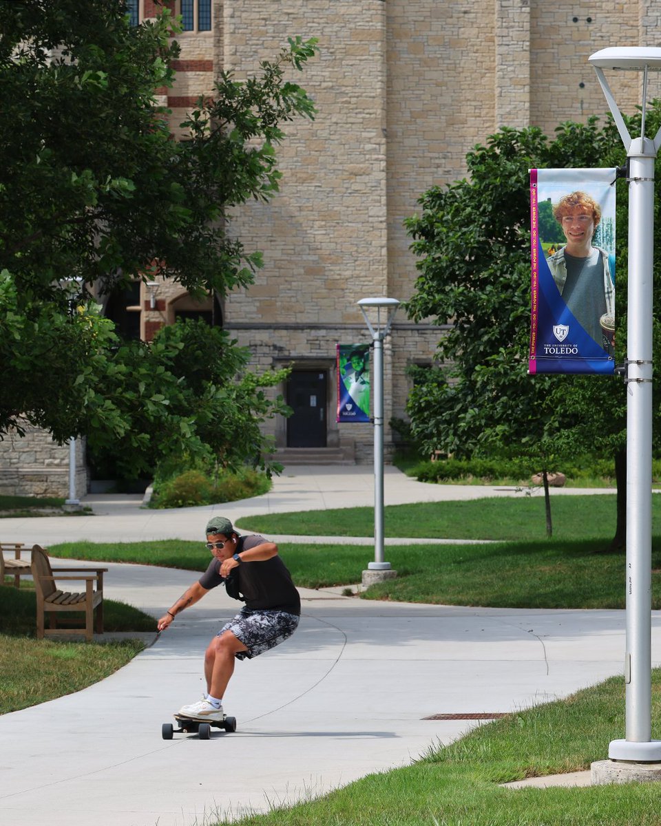 UToledo's tweet image. Summer is zooming