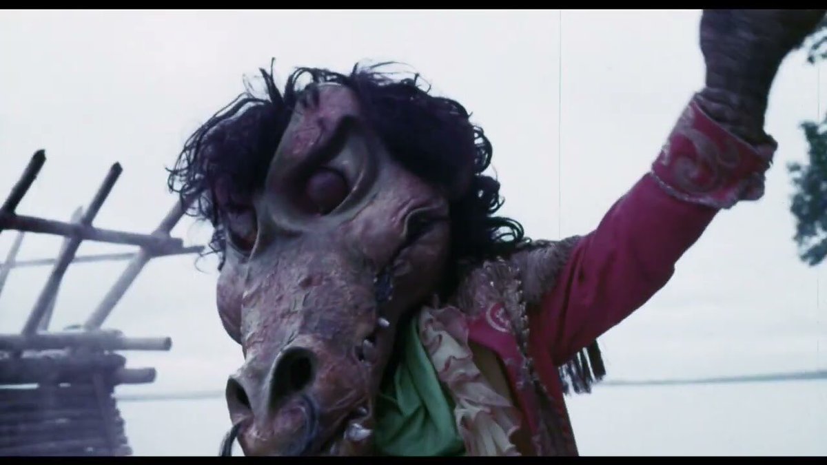bonkersasscin's tweet image. Oh man. Last night, my buddies and I were trashed and came across this insane 1974 kids film THE RARE BLUE APES OF CANNIBAL ISLE. 

And let me tell you, I have seen the face of god, and it’s blue.