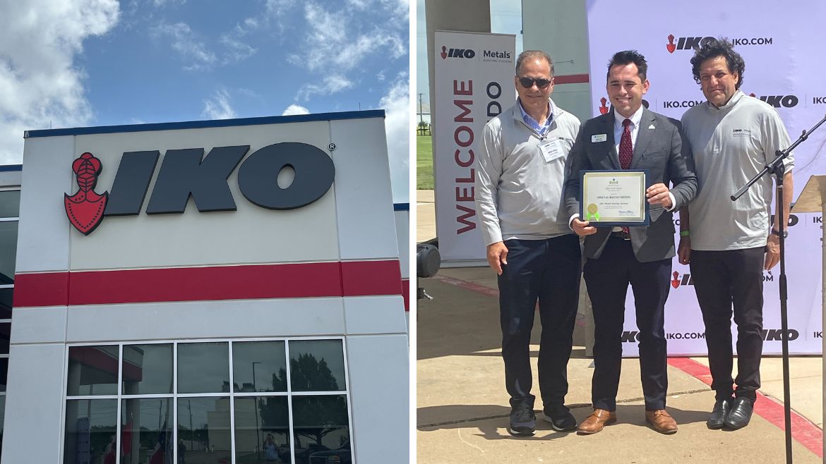 RoofContr's tweet image. In case you missed it: Roofing Contractor Editor-in-Chief Art Aisner reports from IKO Roofing's new North American metal roofing facility south of Dallas.
Read the story ➡️ brnw.ch/21wUrY0