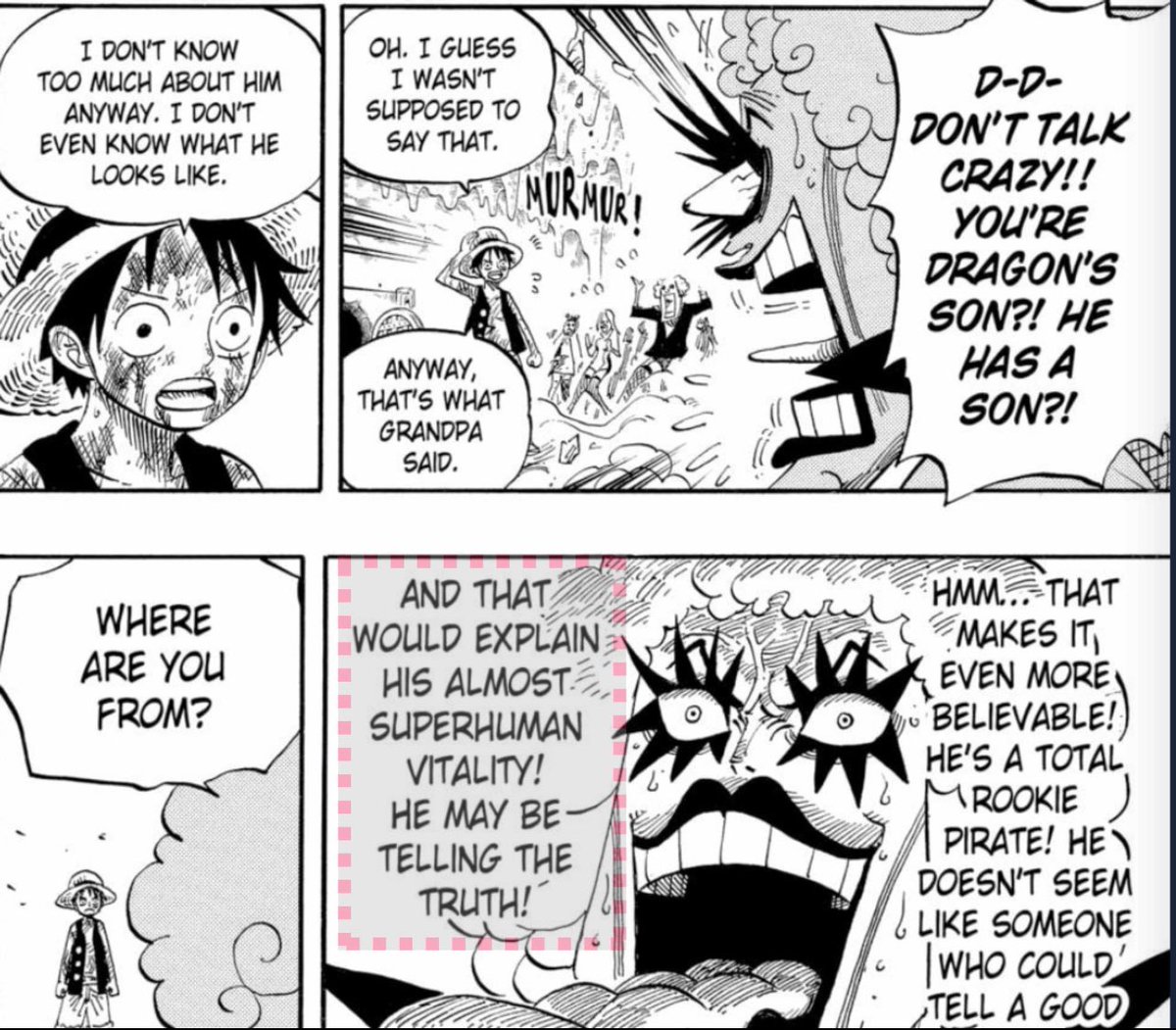 AJ___tax's tweet image. Súper human vitality as well as being portrayed next to Roger and WB do ya understand how insane this man has to be to be out in the same category as these 2 legends? I don’t think ya ready for dragon 🐉 

#ONEPIECE