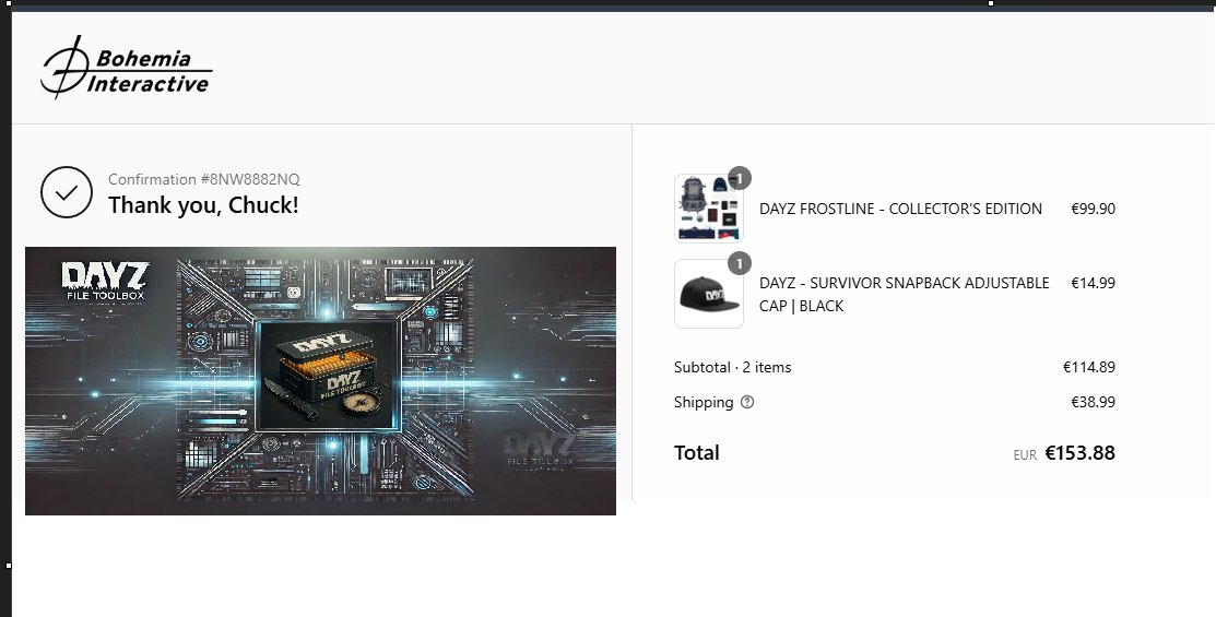 DayZFileToolBox's tweet image. take advantage of theese crazy good deals right now like we did. backpack is marked way down rn!
#DayZ