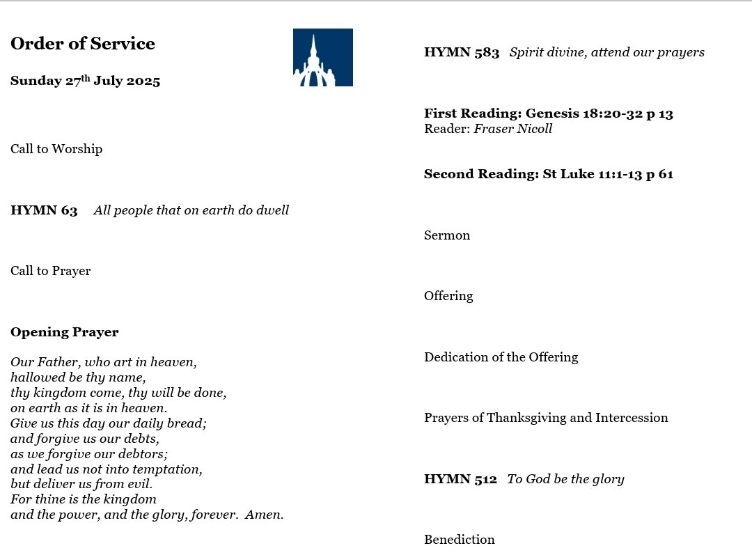If <a href="/POTUS/">President Donald J. Trump</a> attends the St Leonard's-in-the-Fields, Perth Sunday Service at 11 am, he will hear Rev Majcher preach the sermon and join us singing three great hymns, including 'All People that on Earth do Dwell'. Everyone is welcome to join us, whether on a golfing holiday, or not.