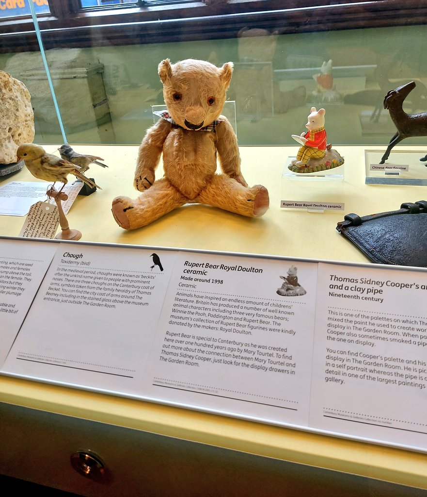 DrKhan_do's tweet image. Took @NawazFaisal_ai & Ali, student psychiatrists from Dubai, & partners-in-paper crimes 📄 - on a sacred pilgrimage to meet the legendary #RupertBear in Canterbury 🐻✨
Academic bonding at its finest 🎊🧠🙏🏼
@_GRRSP
Great connections between Dubai, @UniKent & SLaM (@MaudsleyNHS)!