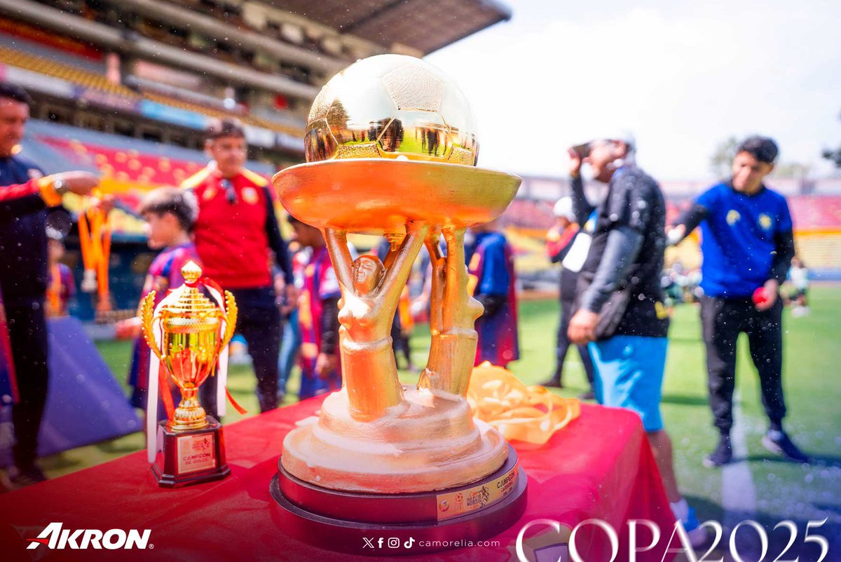C_A_Morelia's tweet image. | @Grupo_AKRON | Se juegan las finales de la Copa CAM 2025 🫵
#CopaCAM2025 #SomosCanarios