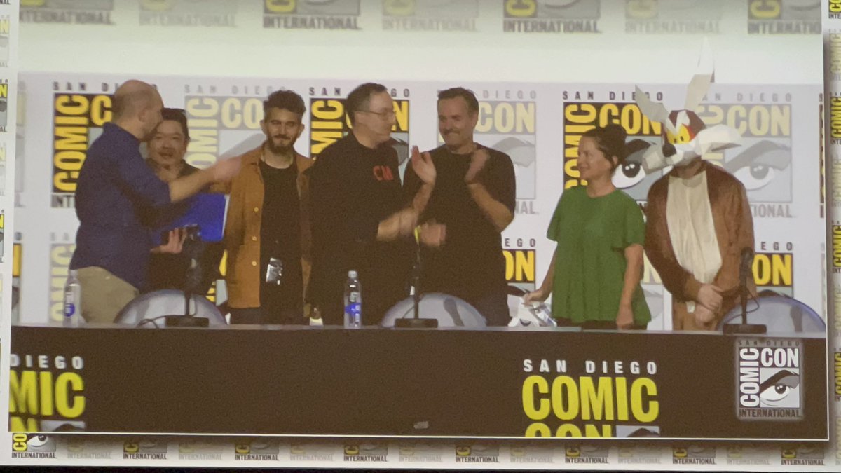 vanourneyjoe's tweet image. The #SDCC Coyote Vs. Acme panel was A+. Great footage, entertaining panelists, and a failed attempt by the ACME corporation to shut the panel down. Good stuff #CoyoteVsAcme #SDCC2025
