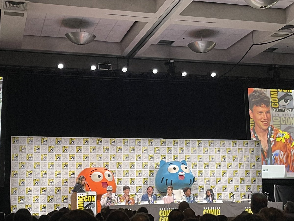 MegaGXPokemon's tweet image. Gumball panel at SDCC