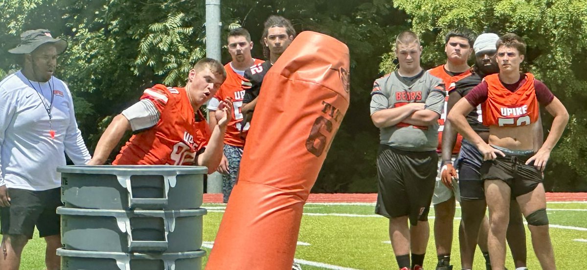 DavidAB2028's tweet image. Really enjoyed the UPike OL/DL Camp