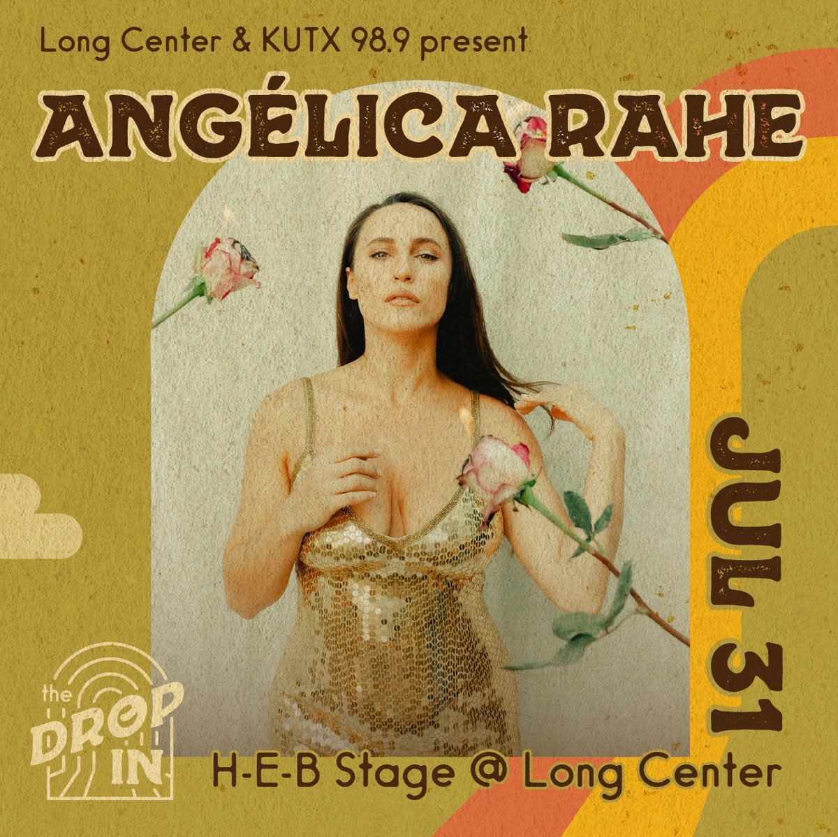 KUTX's tweet image. Get ready for another great show this Thursday at the Drop-In! Come out to see -- Angélica Rahe and Chicoselfie! Get info and RSVP for your FREE tickets Monday at 10am at kutx.org
See you on the @longcenter lawn -- Thursdays all summer! 😎