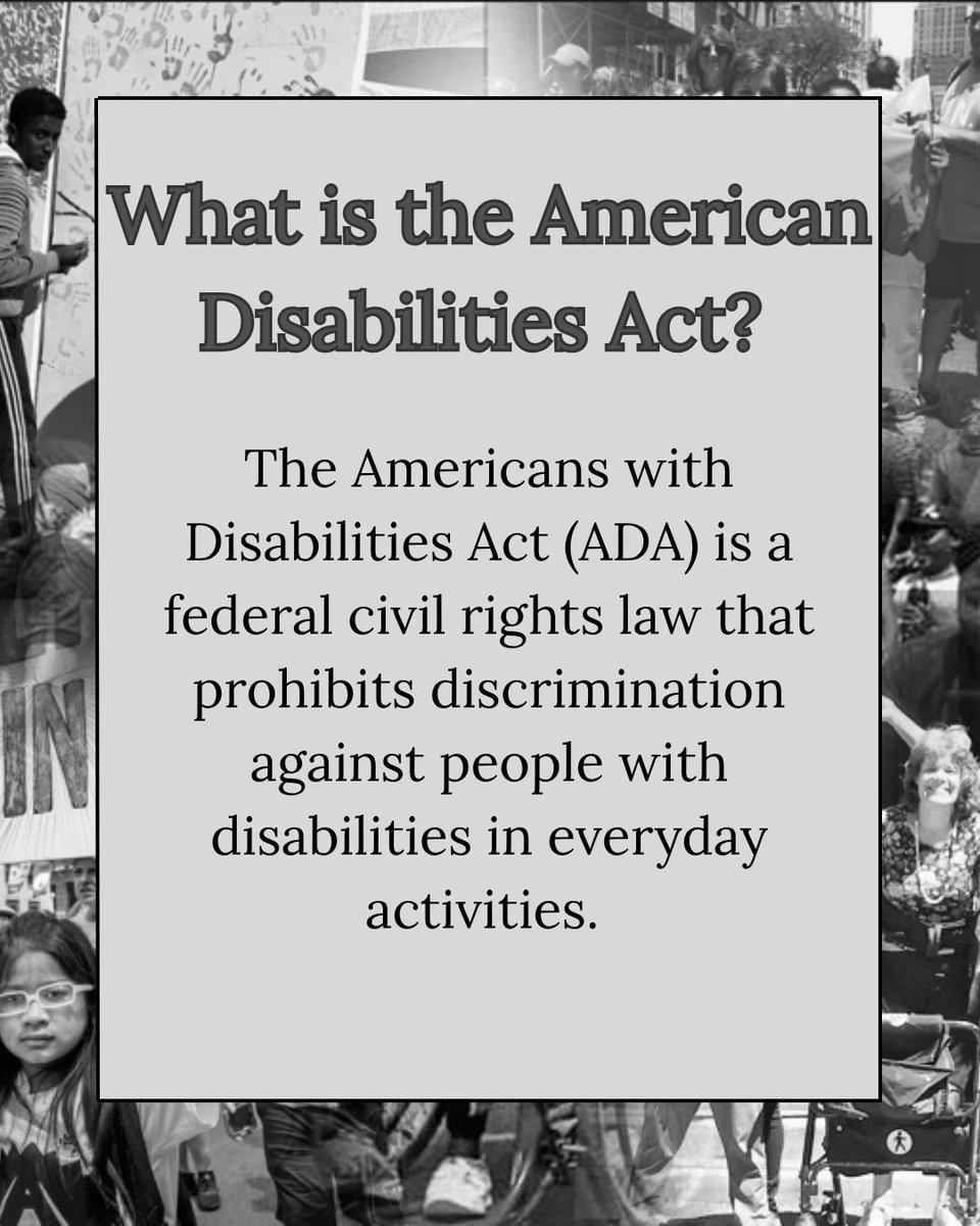 PBJ_PVAMU's tweet photo. Today marks the 35th anniversary of the Americans with Disabilities Act, a pivotal moment in history that championed the rights of individuals with disabilities. This landmark legislation has paved the way for greater accessibility and inclusion in our society. https://t.co/lFKyMCiW4o