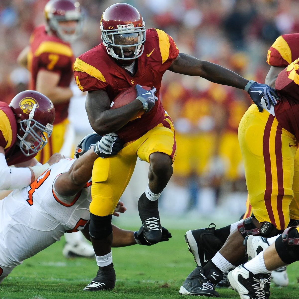 TrojanNation5's tweet image. Joe McKnight Saturdays left until College football returns! 

FightOnForever Joe ✌️🕊️