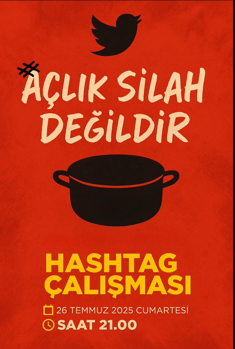 ErdemOzveren571's tweet image. Gıda, su, ilaç : Bunlar silah değil,
temel haklardır. Sen de sesini yükselt.
Food, water, medicine — these are rights, not weapons. Raise your voice.
#HungerIsNotAWeapon 🇵🇸