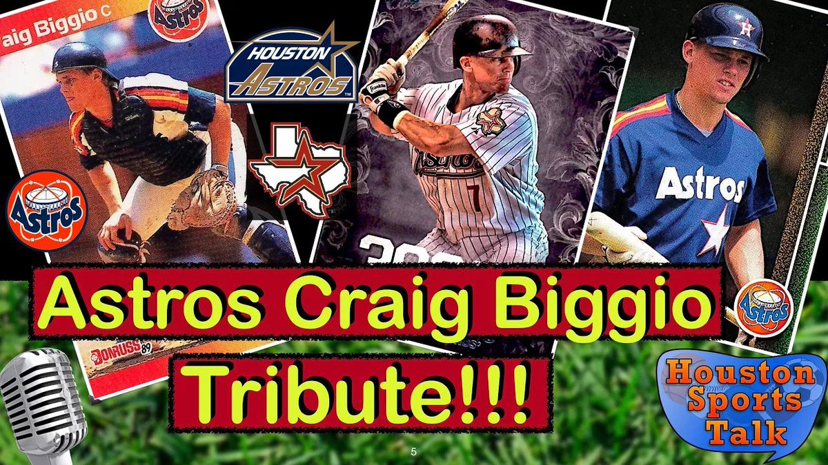 HSTPodcast's tweet image. 10 Years Ago Today Craig Biggio entered Cooperstown.  To Celebrate, Watch the Tribute I did w/ Interviews w/ his Teammates, his Influential Coach &amp;amp; an Astros Reporter who Covered his Induction!
Watch ▶️ youtu.be/UHuSCJ_ELqc?si…