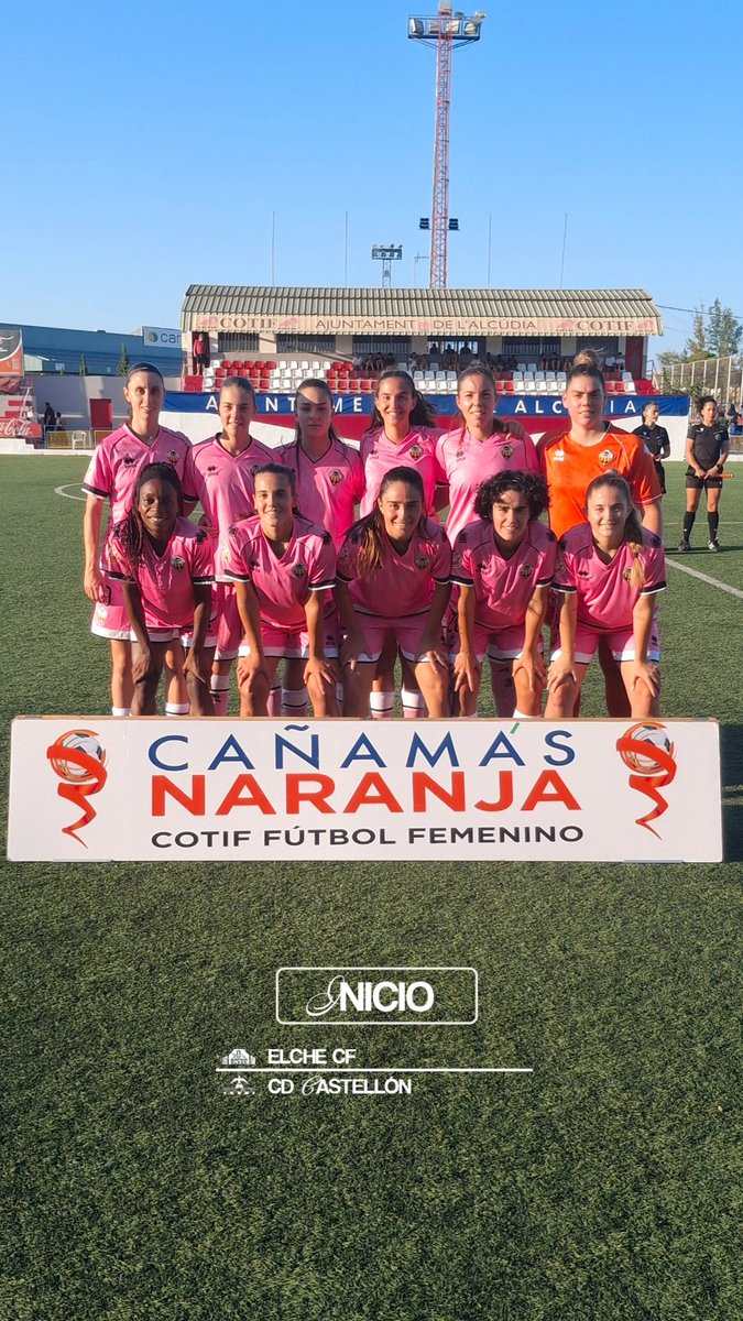 CDCastellonFem's tweet image. 0&apos; (0-0) Inicio del encuentro

#ElcheCastellón 
#PPO👂