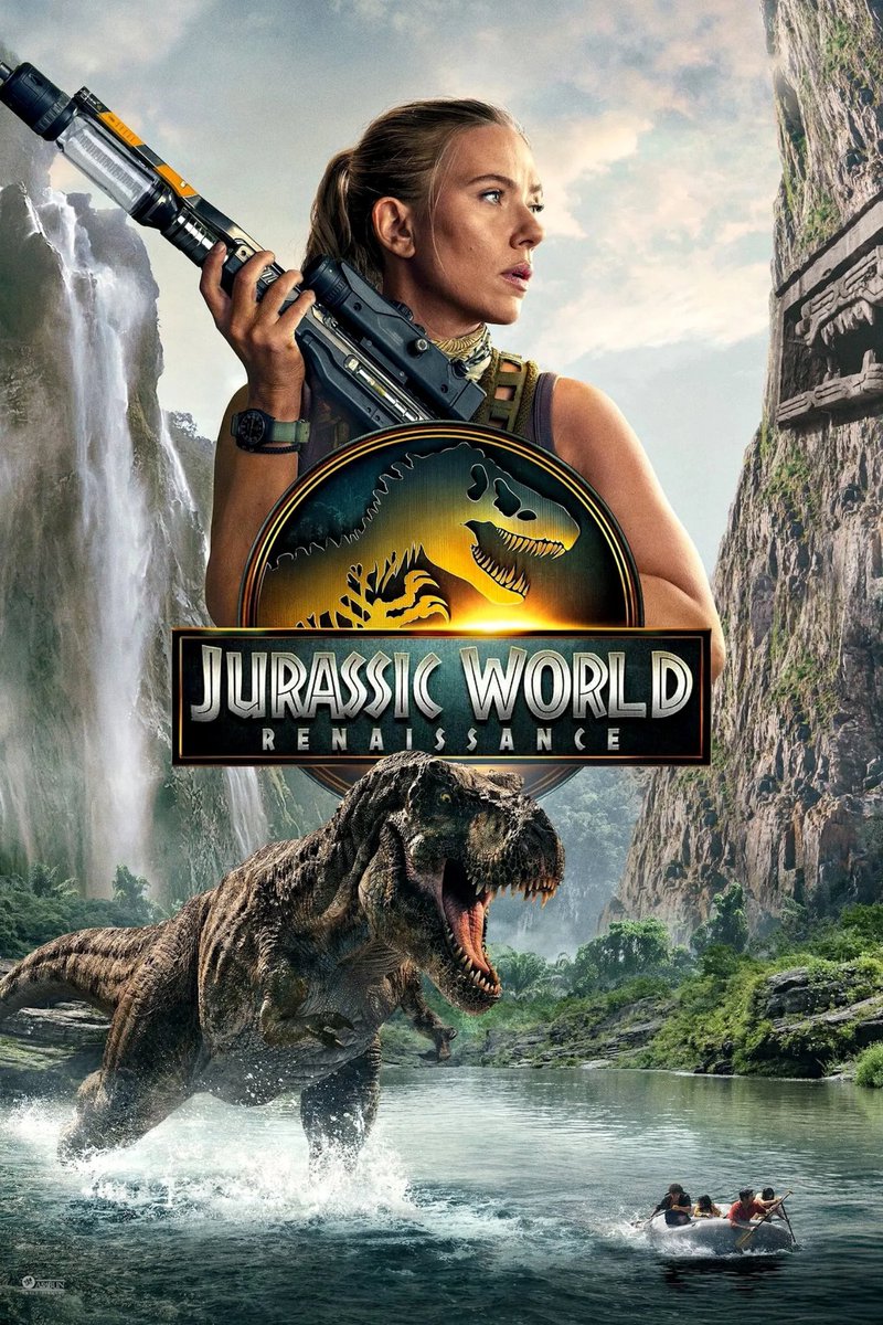 Clapman_YT's tweet image. J'ai revu #JurassicWorldRebirth
Je maintiens que les critiques ont été très dures avec le film.