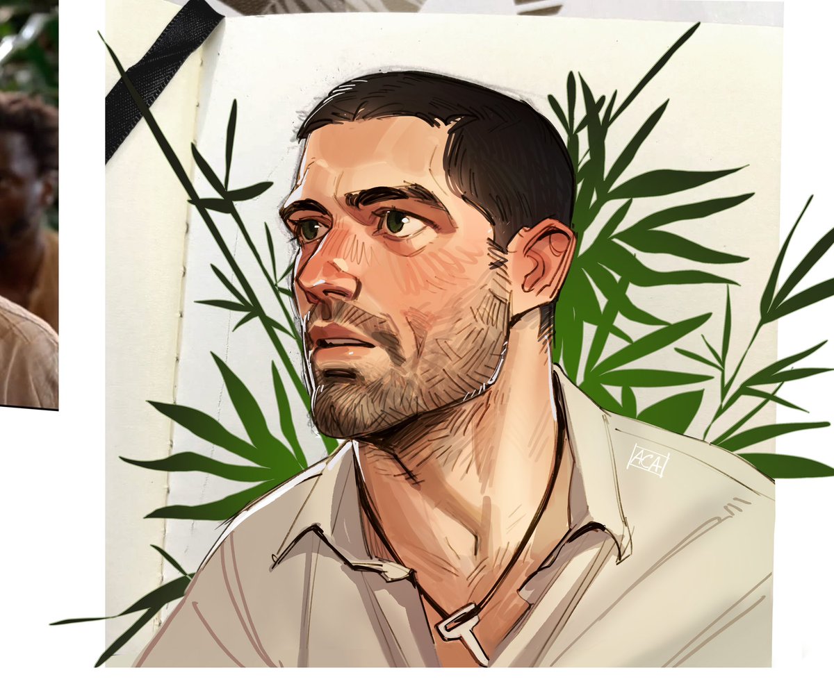 ACA_Sonia's tweet image. Him again 🤲🌿

#fanart #MatthewFox #Lost #JackShephard