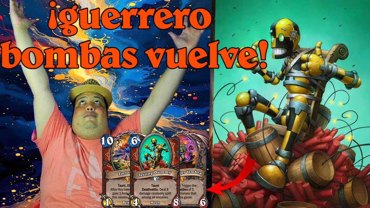 ¡Que paso mi gente olor obo! 🗣️ 

Hoy les traigo el mazo más divertido que he jugado de esta expansión 🎉🙌

Si técnicamente no 100% de esta expansión pero detalles 🗣️🗣️

Espero lo disfruten 

👇👇👇👇
youtube.com/watch?v=UZ37BI…