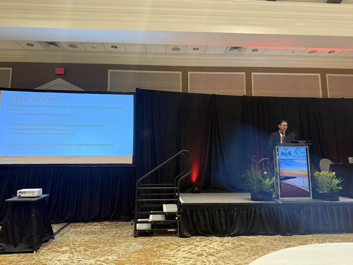 AWBeckMD's tweet image. 🌟 Thrilled to have @SukguH and @MeganTracci wrap up the 2025 Alabama Vascular Society with inspiring talks on art’s role in relaxation, surgical planning, and patient communication, and the importance of advocacy in vascular surgery. Truly impactful! #AVS2025 #VascularSurgery…