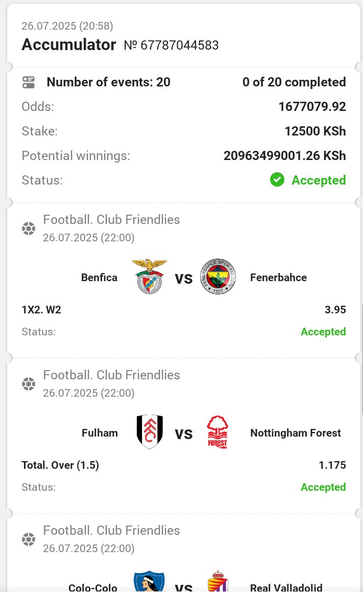 Giggstips's tweet image. #FANSPORT
If I win this I'll quit gambling forever ✅
This is generational wealth 🤑
1.6M odds | stake only kes50/=
Loading code 👉VX513
New accounts register
Link📲cutt.ly/crRWdeG3
App📲appsharing.top/4E88
Bonus pomocode 📲GIGGS
