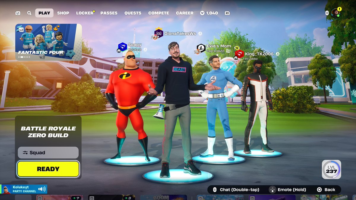 DionaTakesWs's tweet image. The Four Misters!!!