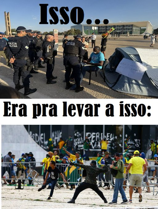 ZurockProxy's tweet image. Constiuição Federal ????
Manifestação pacífica disfarçada de nova tentativa de golpe.
Dentro de uns dias ia chegar mais e mais gente pra se juntar a ele, até a situação sair de controle, por isso ele escolheu o recesso dos parlamentares, como no 08/01 foi noo domingo.
Xandão