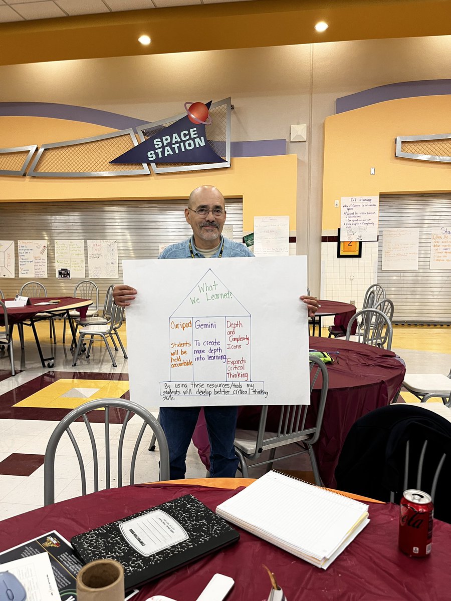 ๐๐ฃ๐ค. ๐ผ. โ๐๐ซ (@lisahdz6) on Twitter photo I finished my training strong ๐ช Friday! Teachers are armed with new tools & knowledge as they welcome ๐ค back students <a href="/YsletaMS/">Ysleta Middle School</a> They learned all about Using Depth & Complexity! Created a <a href="/GeminiApp/">Google Gemini App</a> for it and learned how to add it in to <a href="/curipodofficial/">Curipod</a> <a href="/YsletaISD/">Ysleta ISD</a> <a href="/LNieto_YMS/">Luis Nieto</a> I finished my training strong ๐ช Friday! Teachers are armed with new tools & knowledge as they welcome ๐ค back students <a href="/YsletaMS/">Ysleta Middle School</a> They learned all about Using Depth & Complexity! Created a <a href="/GeminiApp/">Google Gemini App</a> for it and learned how to add it in to <a href="/curipodofficial/">Curipod</a> <a href="/YsletaISD/">Ysleta ISD</a> <a href="/LNieto_YMS/">Luis Nieto</a>