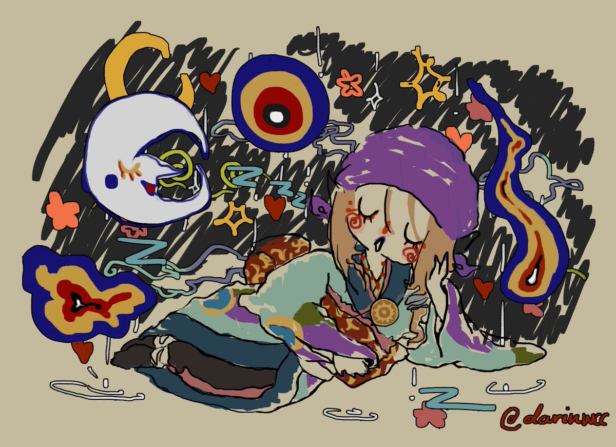darinnwcc's tweet image. 😴 #モノノ怪_FA
