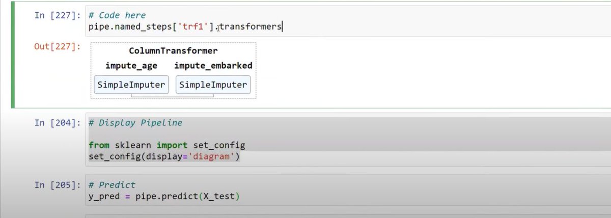 Thapa59063N's tweet image. Day 102 #111DaysOfLearningForChange
@CodeforChange2 Exploring my data pipeline — from missing value imputation to one-hot encoding, feature scaling, selection, and decision trees!
  #Day102LearningForChange #CodeForChange