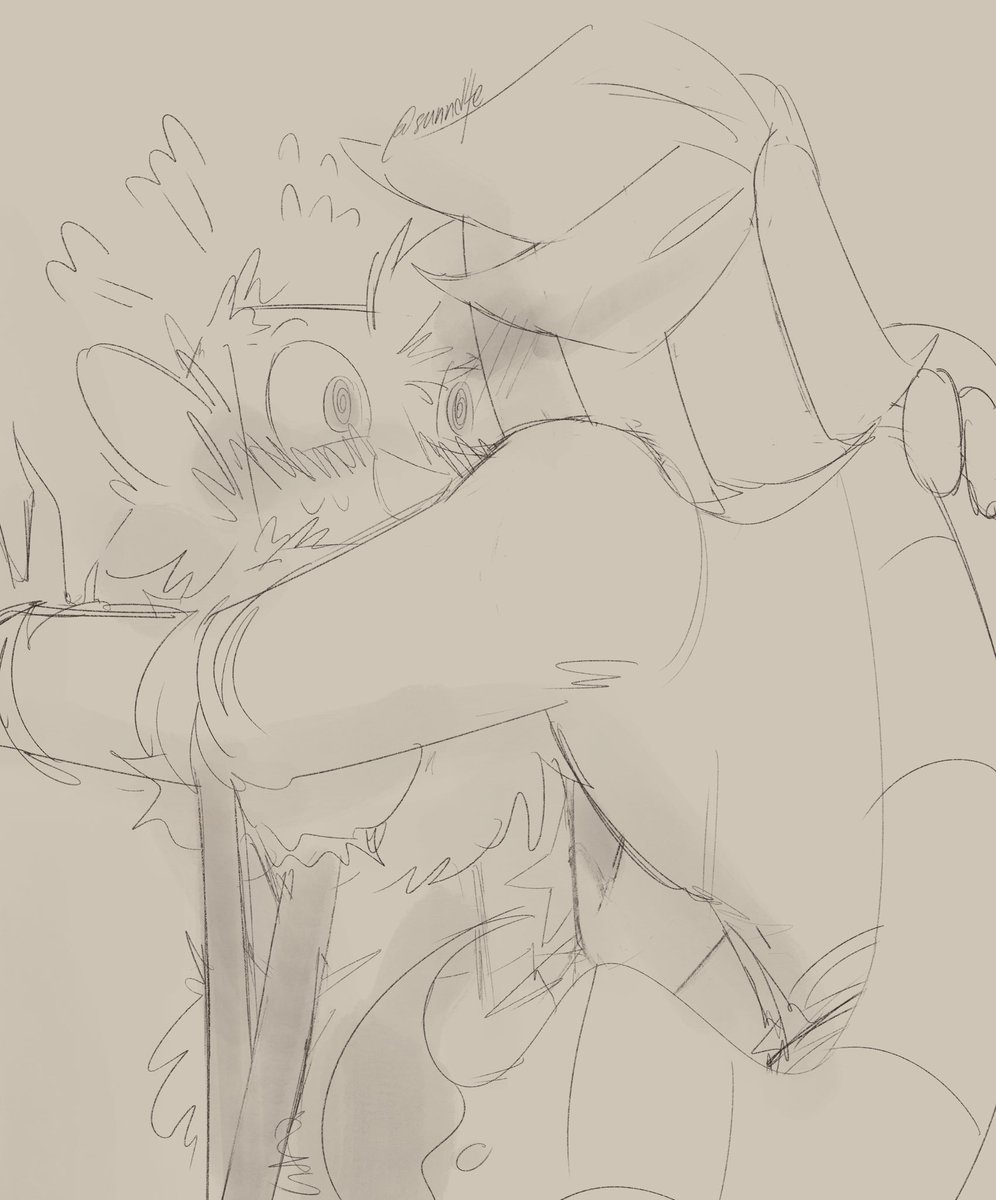sunnd4e's tweet image. some self indulgence sweethugs sketch