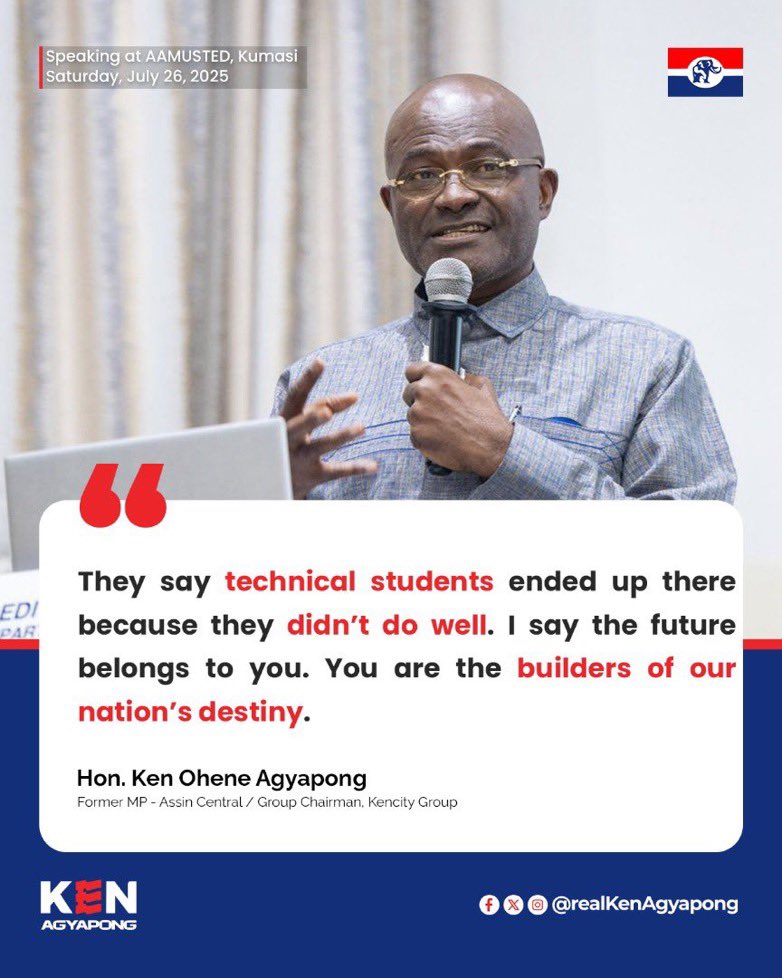 SarfoShadrack5's tweet image. Ken speaks!
#GetKENnected