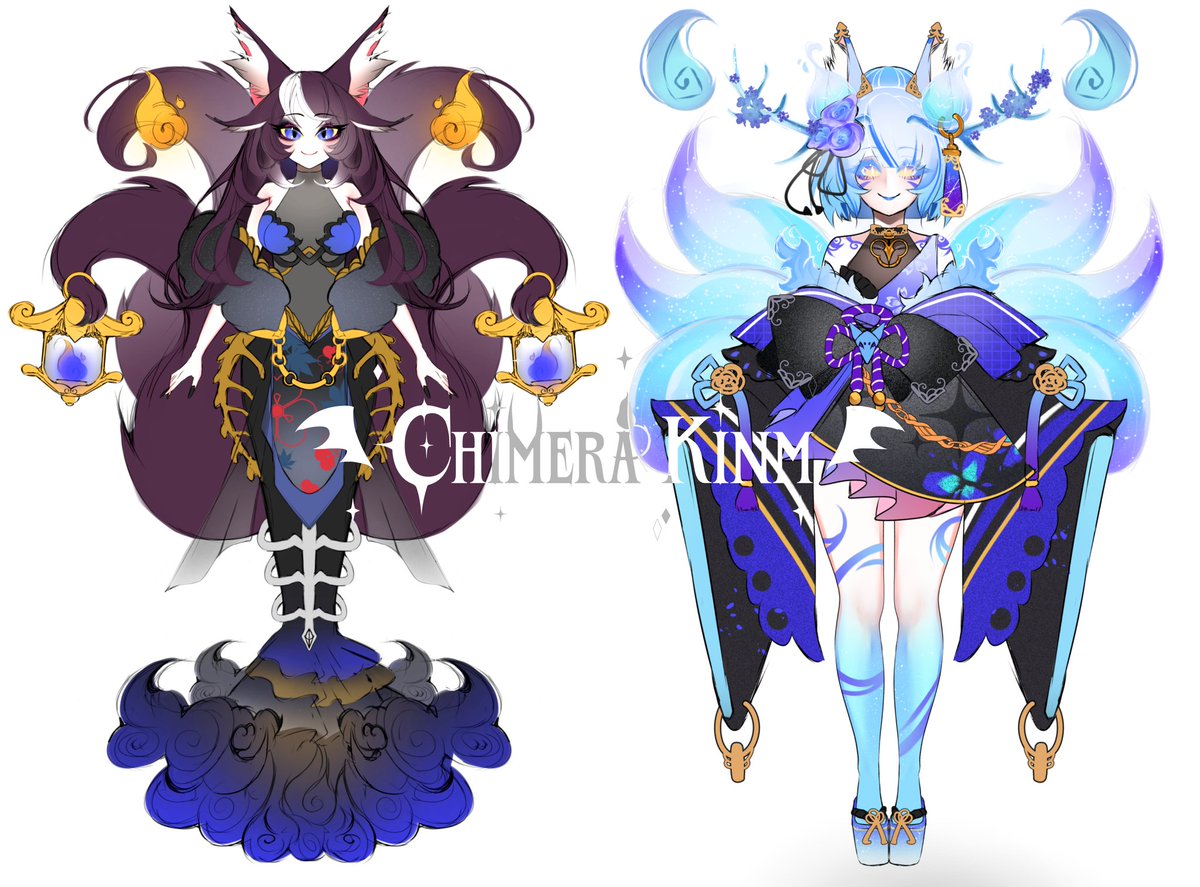 Chimerakinm's tweet image. Sabe que nesses três anos que faço Designs eu só criei duas Kitsune?
♦️🏮🔺       🔸🔶🔸         🔹💠🔷
JANEIRO         2025              JULHO
