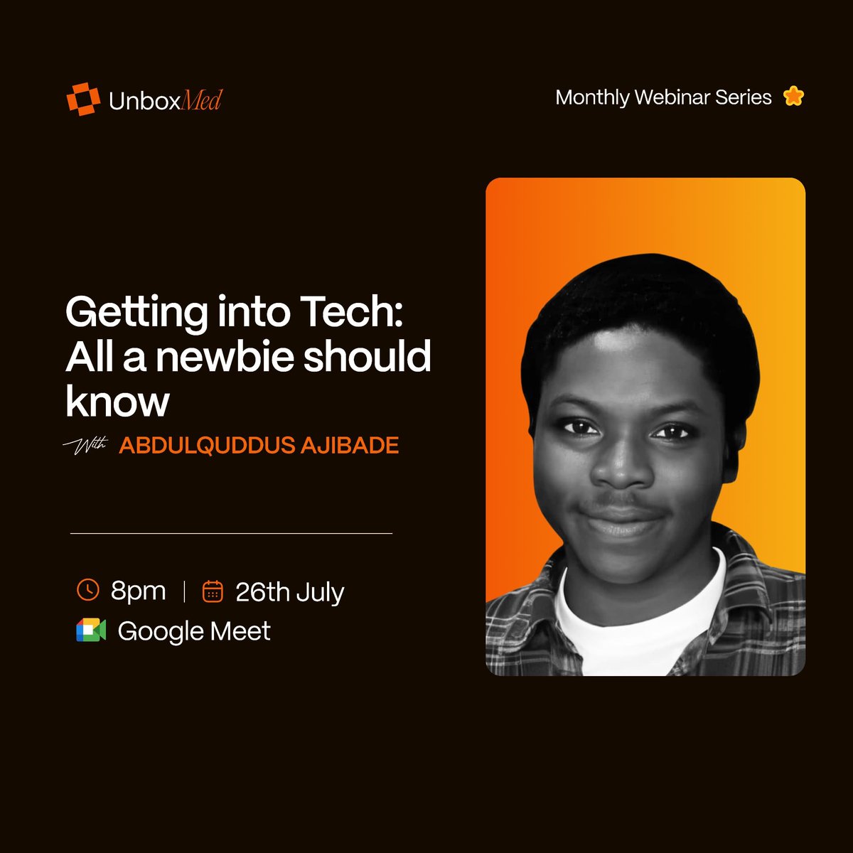 UnboxMed's tweet image. Are you Ready❗❗
You don't want to miss this session today.
It's happening tonight!
I'm sure you know what that clock says now... It says *Skill-up*.
See you there...
meet.google.com/wdr-hjyv-qeu
