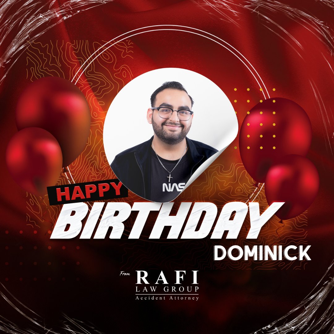 Happy Birthday Dominick! 🎂