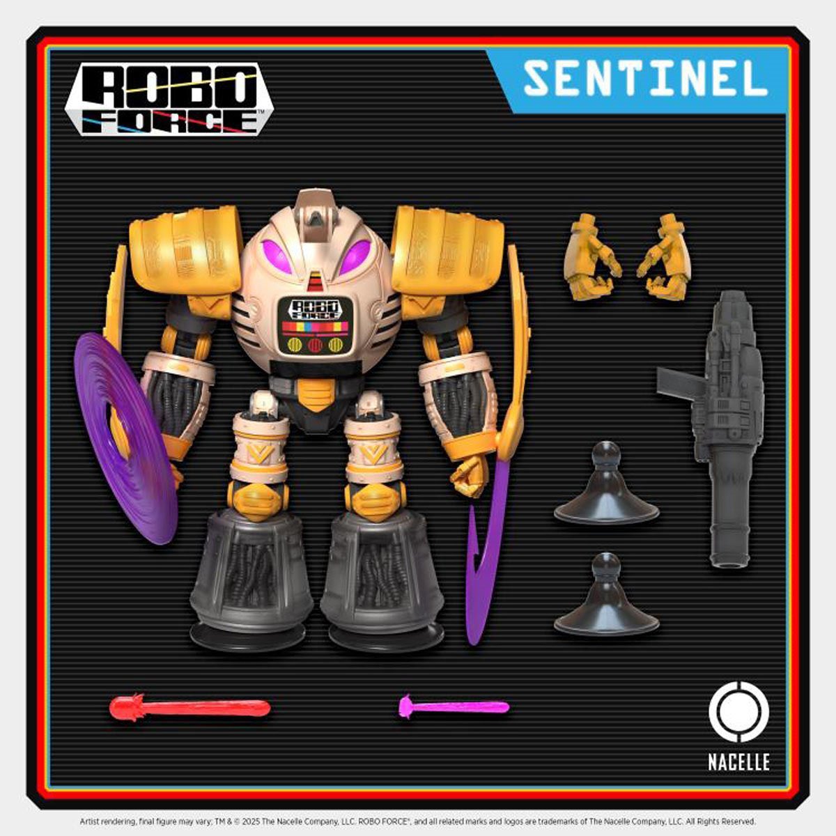 ActionActionFig's tweet image. Robo Force [Wave 2] Sentinel!

PO: ee.toys/6CJ087

#ActionFigure #ActionFigures #RoboForce #Sentinel #Nacelle