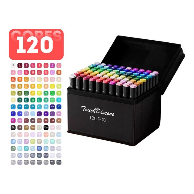 fuiproserasa's tweet image. 🖍️ Conjunto Canetas Marcador Canetinha Ponta Dupla 120cores Kit com 60% OFF
🚫 De: R$ 288,50 ✅ por R$ 116,52 APROVEITAESSA15 🏷️
👉👉 Pegue a promoção aqui: mercadolivre.com/sec/2nnGVLa