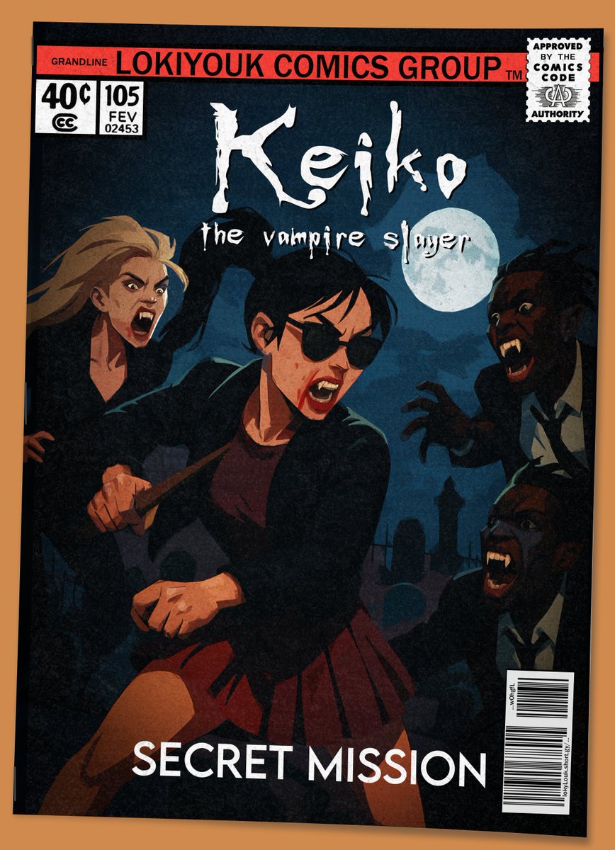 Issue 105 " Keiko The vampire Slayer "