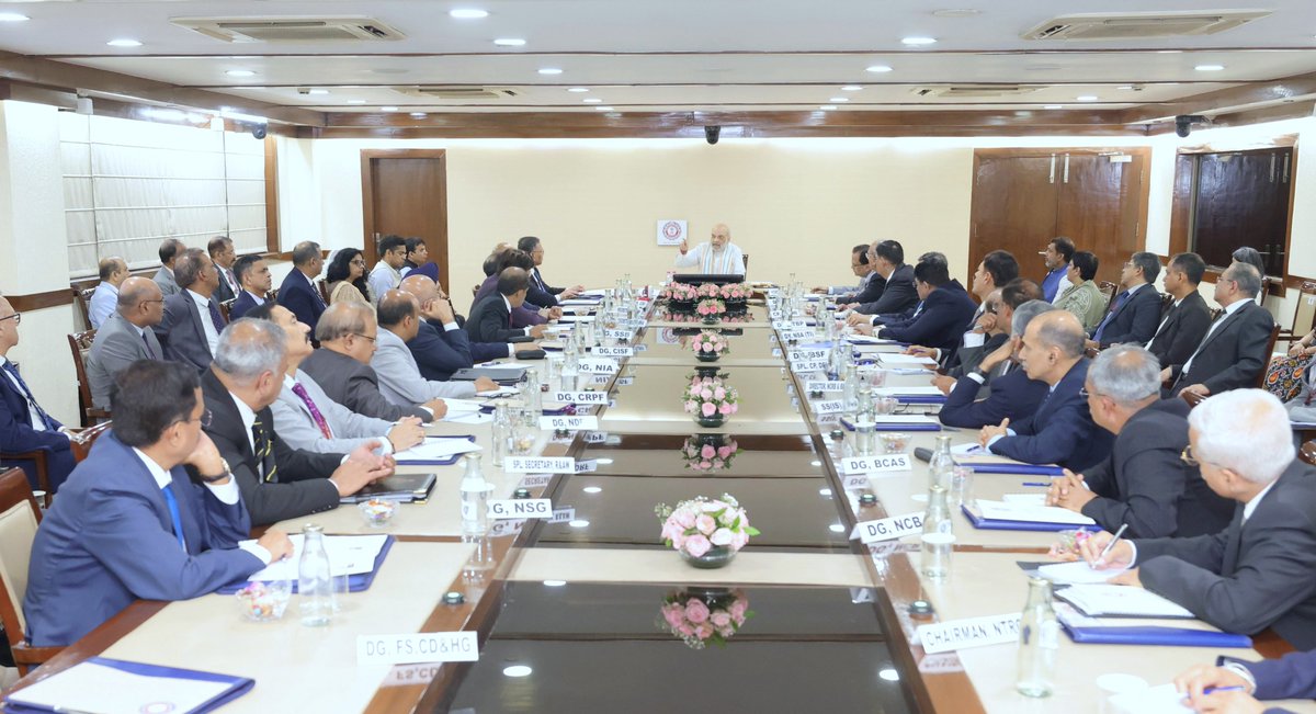 Addressed the concluding session of the two-day National Security Strategies Conference in New Delhi today.

Under the leadership of Modi Ji, India has emerged as one of the fastest growing economies, and the mantra of security, alertness, and coordination is the key to