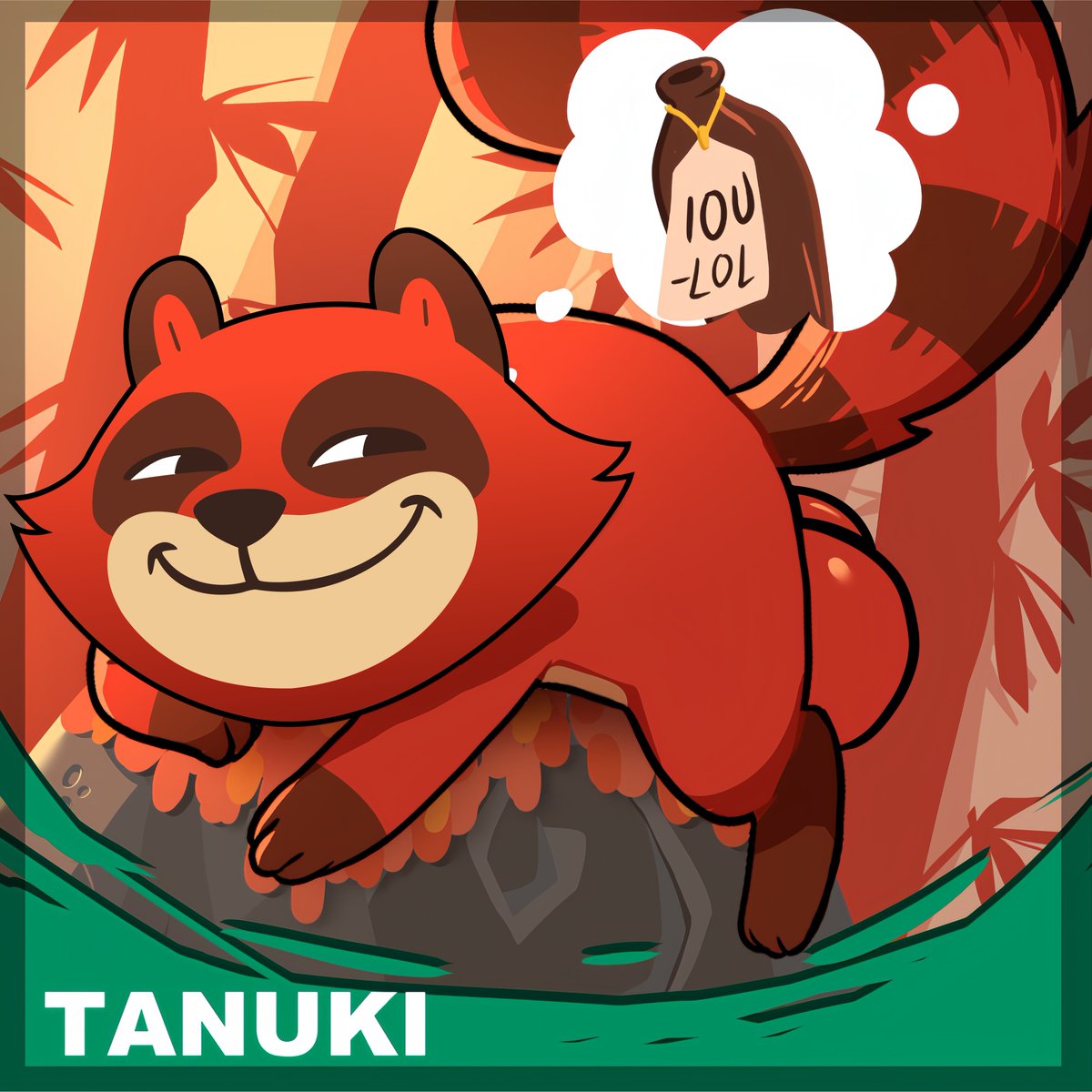TanukiCoinERC20's tweet image. Big Balls $TANUKI... time to wake up?