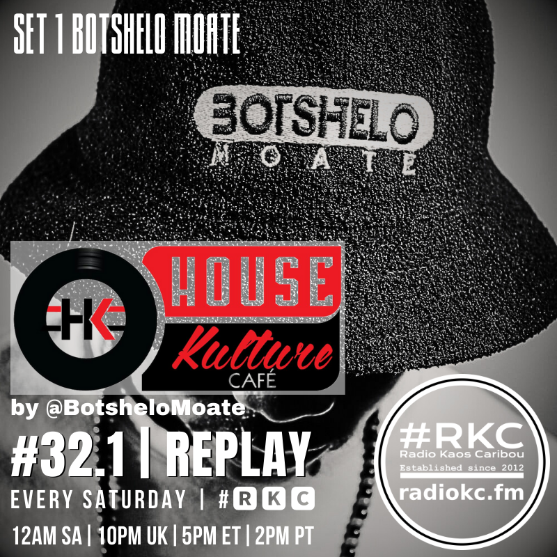 RadioKC's tweet image. ββββββββββββββ
Less than 30 minutes to
@BotsheloMoate's #HouseKultureCafΓ©
EP #32.1 β 2020 #REPLAY
ποΈWeekly
πΏ#AfroHouse
ποΈ#DeepHouse
SET 1 ποΈ B. Moate
β¬οΈDetailsβ¬οΈ
π fb.com/RadioKC/posts/β¦
on #ππ
Ίπ
² π» radiokc.fm
ββββββββββββββ