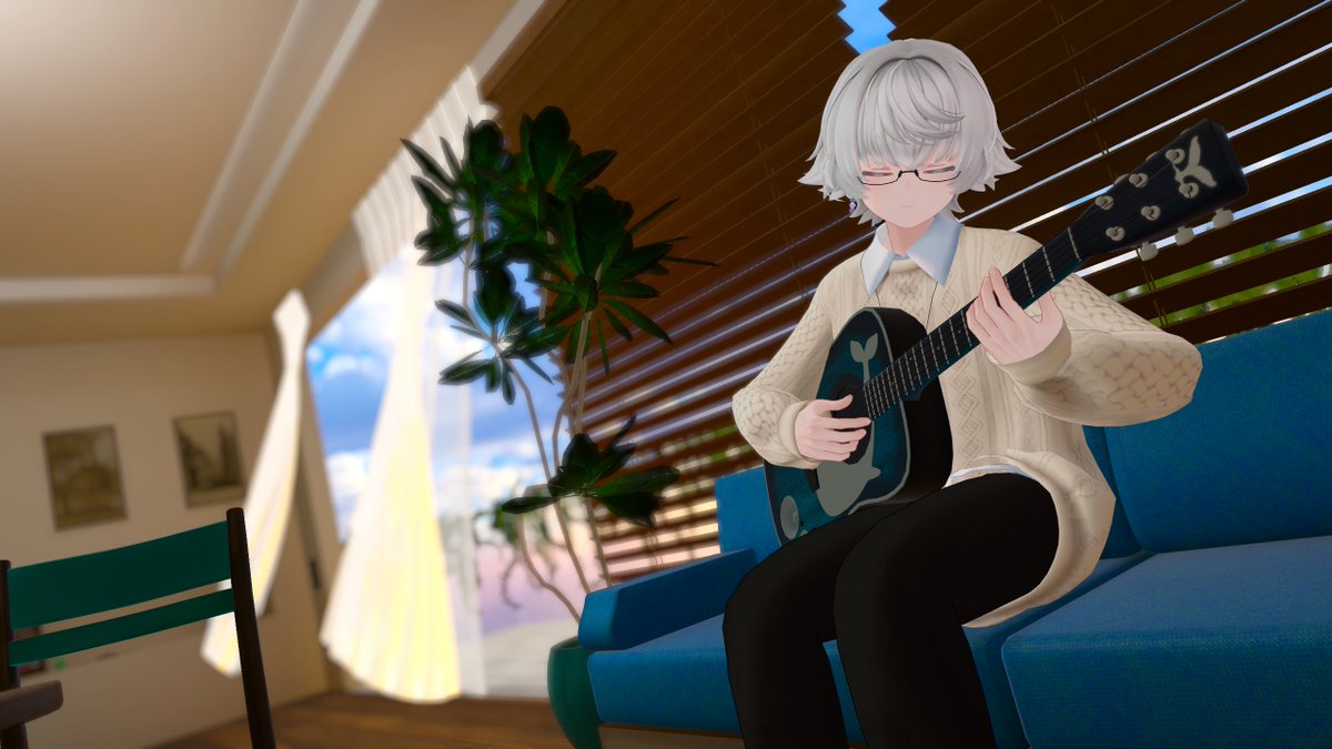 odango_vrc's tweet image. 今日の一枚
world:東雲の風、色を纏って
#VRChat 
#Toah3D