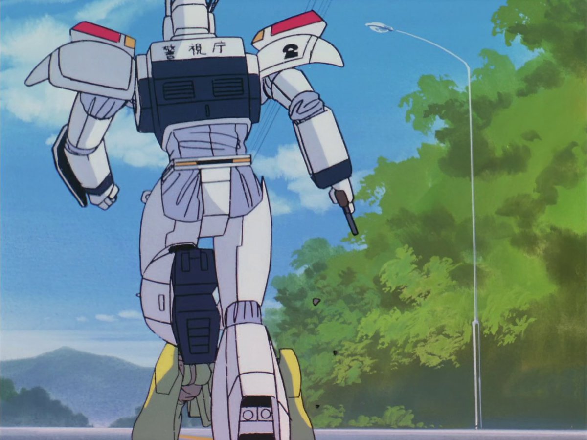 PLScreenshot's tweet image. Patlabor: The TV Series
Episode 5
Runaway Labor X-10!