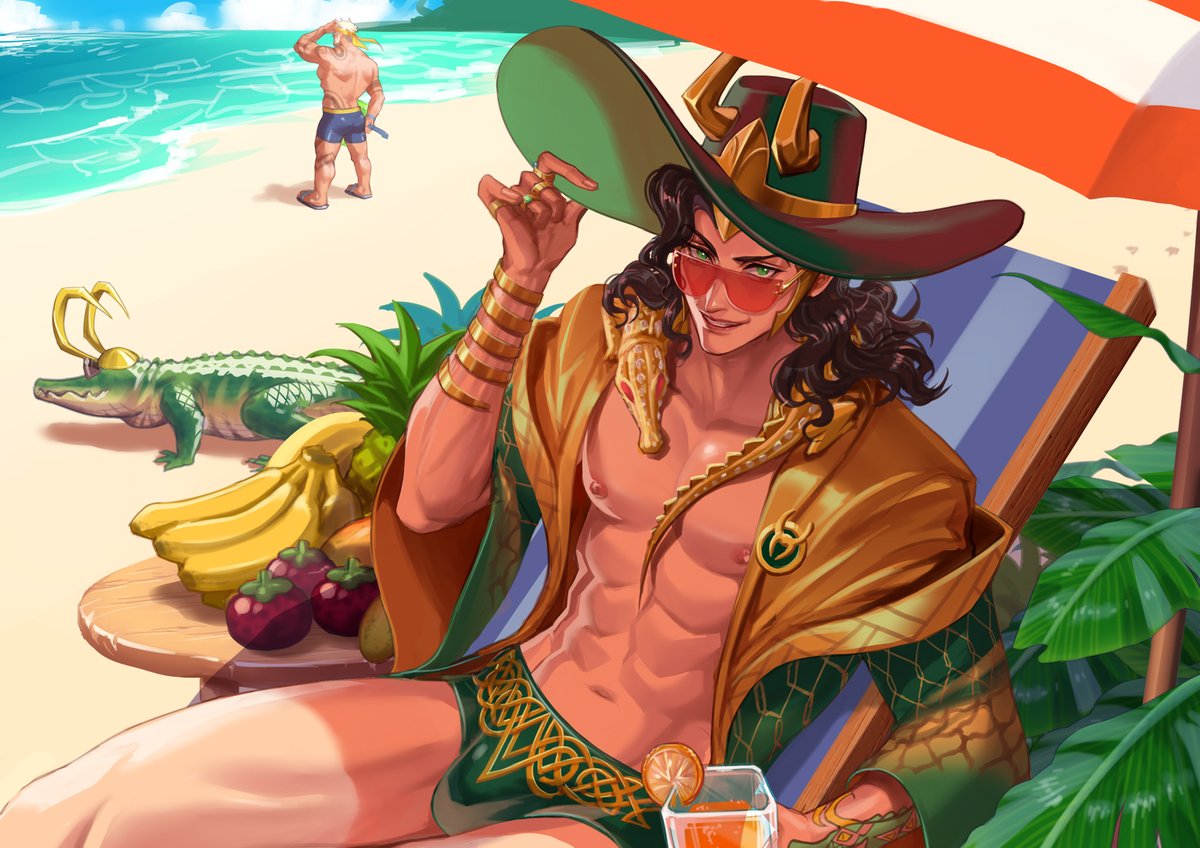#loki #MarvelRivals Summer. 😎😎😎