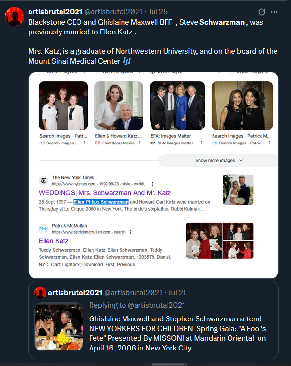 artisbrutal2021's tweet photo. In fact, a key argument to convince MIT responsibles to accept Epstein-facilitated donations to the Media Lab after his conviction in 2008 ($8,25 million of the total amount) was that Harvard already did it: #MIToo.".. 🎶
https://t.co/bbxOosaL1j https://t.co/zcQPd4XVGK