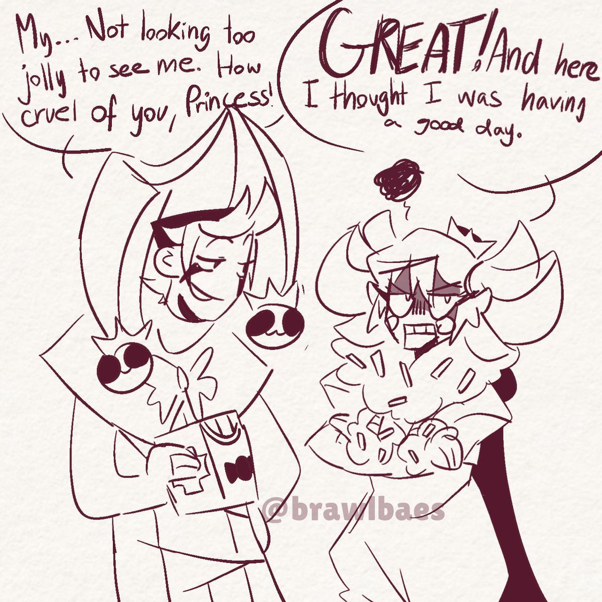 Brawlbaes's tweet image. Manchester comic part 1 #Manchester #MandyxChester #ChesterxMandy #BrawlStars #Mandy #Chester