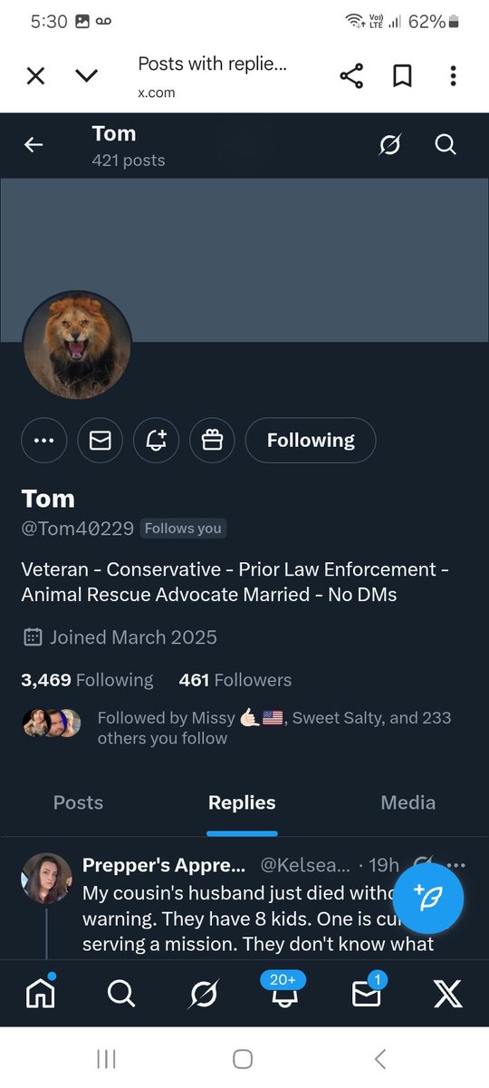 Who's got a follow for these veteran's please give <a href="/Tom40229/">Tom</a> 
<a href="/DomThane/">Foxtrot Yankee Company</a> 
a follow, repost 💪 🫶 👊 💥 💯 🇺🇸 🫡