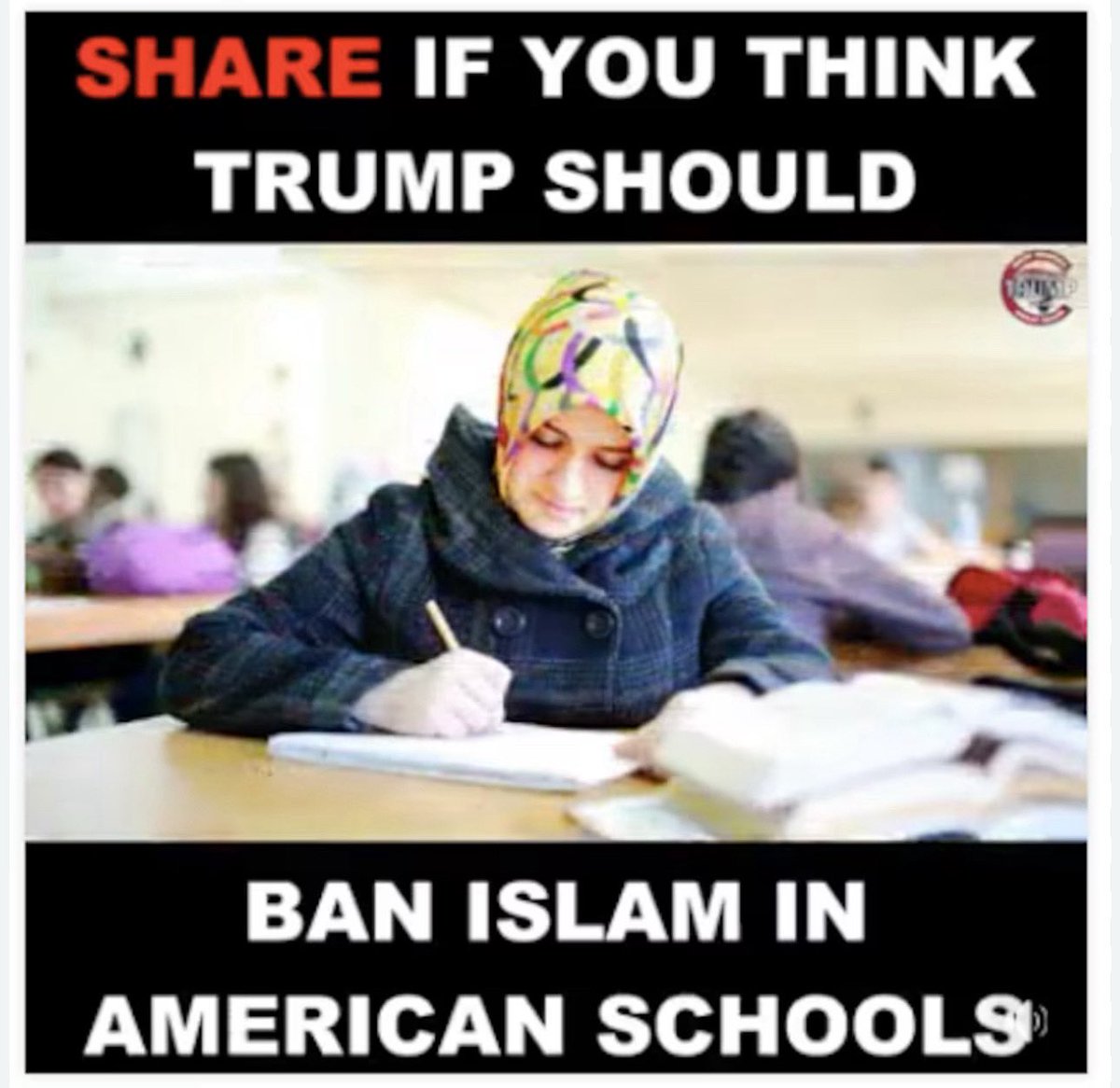 SavagelyLoud's tweet image. Until all religions can be recognized and practiced in school, NONE should.
Christians are openly punished for practicing in school and religious exemptions for us are all but finished.
Yet, we see more and more different religious garb being worn in our communities school…