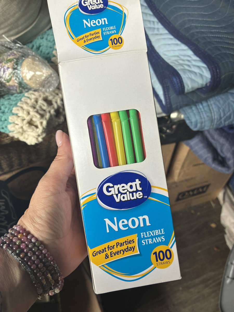 CamiDRyan's tweet image. Two years back in Canada and we still haven’t gotten through the entire sea can. In hindsight, we should have just donated, gifted, or burned most of this stuff before we left Missouri.
Time and foresight, amiright?
I wonder what I can get for these plastic straws on the…
