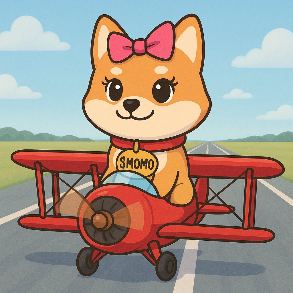 CassOfCrypto's tweet image. Retail money always chases whatever's hot in crypto. Right now? Dog coins are running the show.
$MOMO isn't just another cute dog meme. She's the first female Shiba Inu coin and she's on LetsBonk, the top launchpad.
And she’s ready for takeoff. ✈️ 🩷🐾
#Altseason #Cryptomemes…
