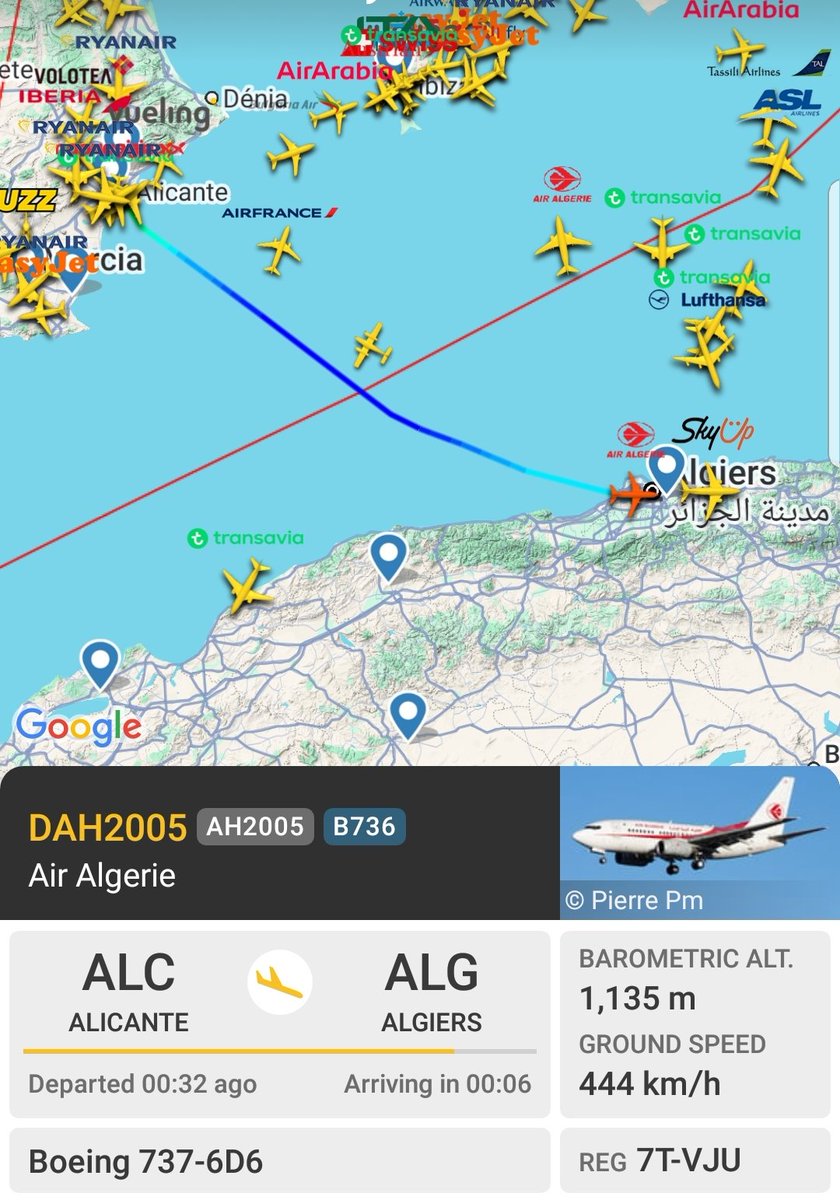 b737m's tweet image. من أقوى الوجهات هذه السنة
الجزائر - أليكانت ، أليكانت - الجزائر
وهران - أليكانت ، أليكانت - وهران
حوالي 42000 مقعد مقسمة بين شركات الطيران الجزائرية 🇩🇿 و الاسبانية 🇪🇸
#الجزائر 🇩🇿
.