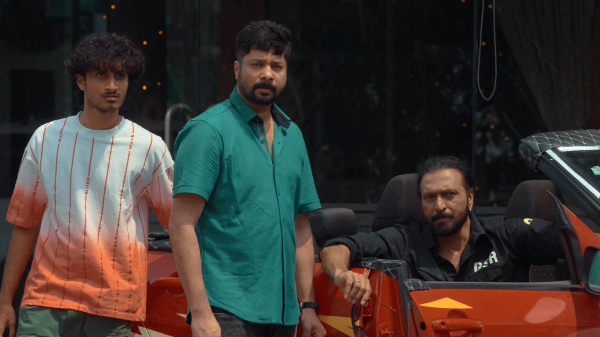 Aneesh_98's tweet image. #Sahasam Trailer : gripping a comedy‑thriller drama and suspense in an unpredictable journey.
#GouriGKishan, #Narain, #BabuAntony, and #RamzanMuhammed playing an lead roles, their bings a
strong chemistry and promise of both comedic and intense moments
Fun, vibrant visuals✌️
