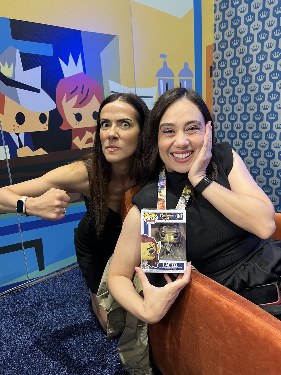 SamanthaBeart's tweet image. Today at San Diego @Comic_Con is the last day you can see @Devora_Wilde and I at the @OriginalFunko booth signing! No tickets required, just a con pass 😉 come say hi!